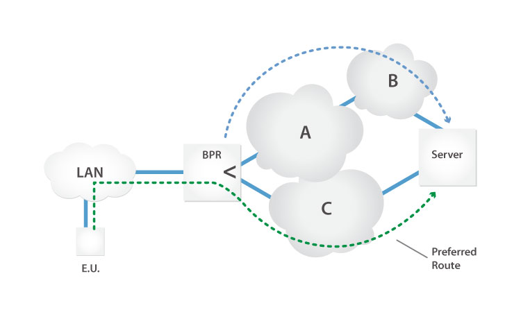 Managed Best Path Routing